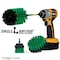 Drill Brush Power Scrubber By Useful Products 5 in W 7 in L Brush, Green G-S-42J-5X-QC-DB - alternate 5